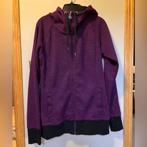 Orb long hoodie, size LG